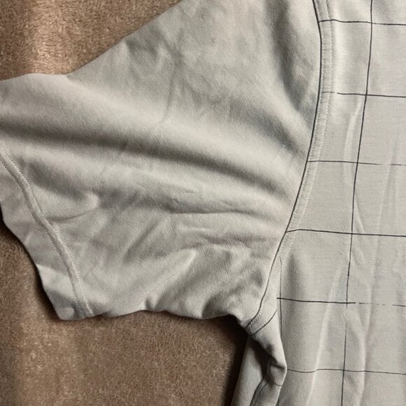 Ashworth Golf Company Men LG Tan Brown‎ Square Checker Thailand Collar Polo (Z) - Picture 3 of 7